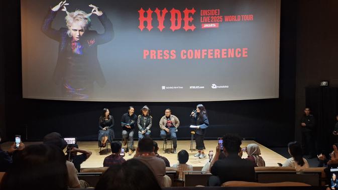 HYDE Guncang Jakarta Hari Ini! Bocoran Setlist Kuncian Konser 1 November 2025 Terungkap