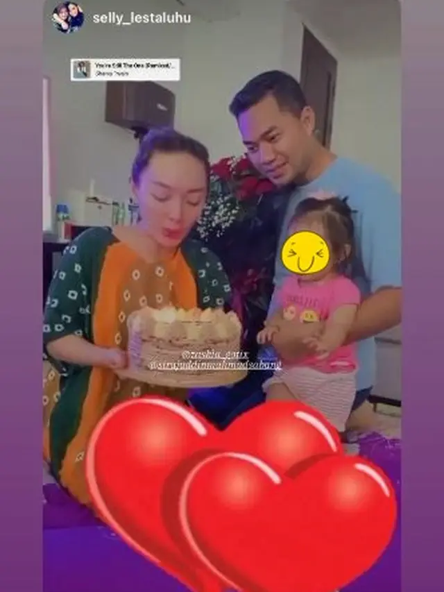 6 Momen Ulang Tahun Zaskia Gotik, Menangis Haru Dapat Kejutan