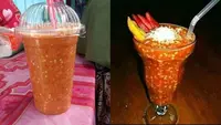 6 Potret Absurd Es dengan Varian Rasa Pedas, Kelewat Unik (1cak)