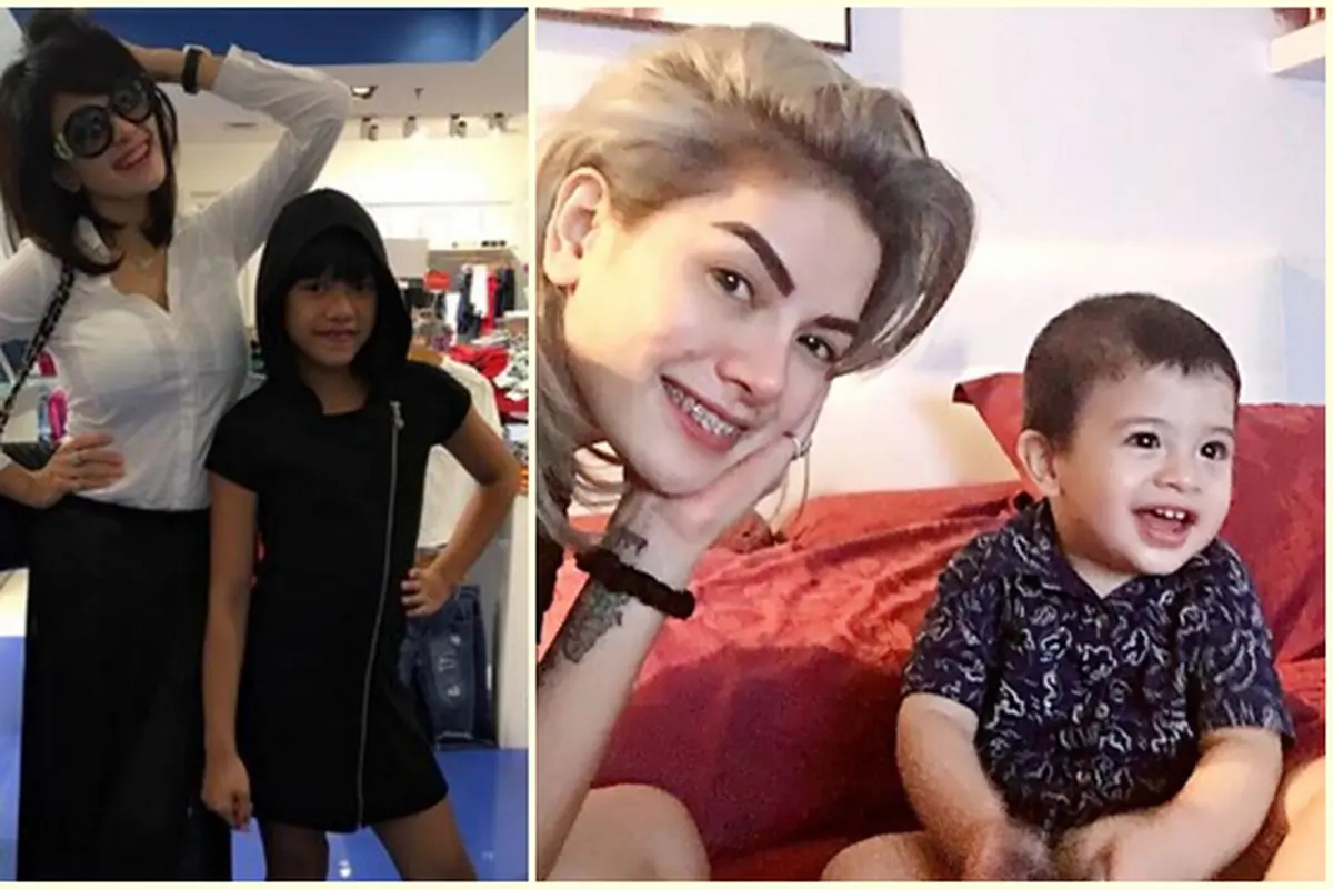 [Bintang] Nikita Mirzani dan anak-anak