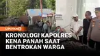 Kapolda Maluku Irjen Pol Dadang Hartanto menjenguk Kapolres Tual AKBP Whansi Des Asmoro yang terluka terkena anak panah saat melerai bentrokan antar kelompok pemuda di Desa Fiditan, Kecamatan Dullah, Kota Tual, Maluku.