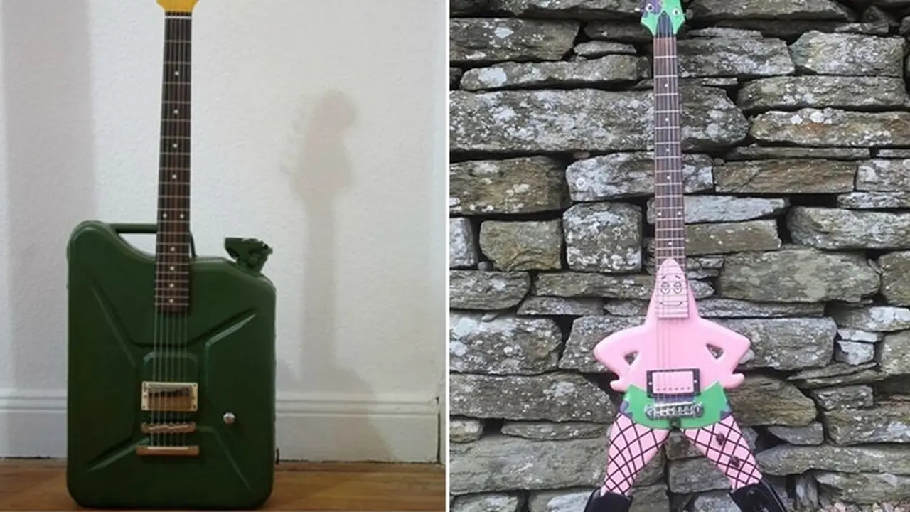 6 Gitar yang Bentuknya Absurd Ini Bikin Musisi Geleng Kepala