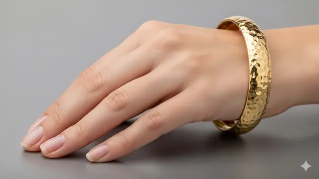 Gelang Emas 20 Gram 24 Karat Model Bangle/AI