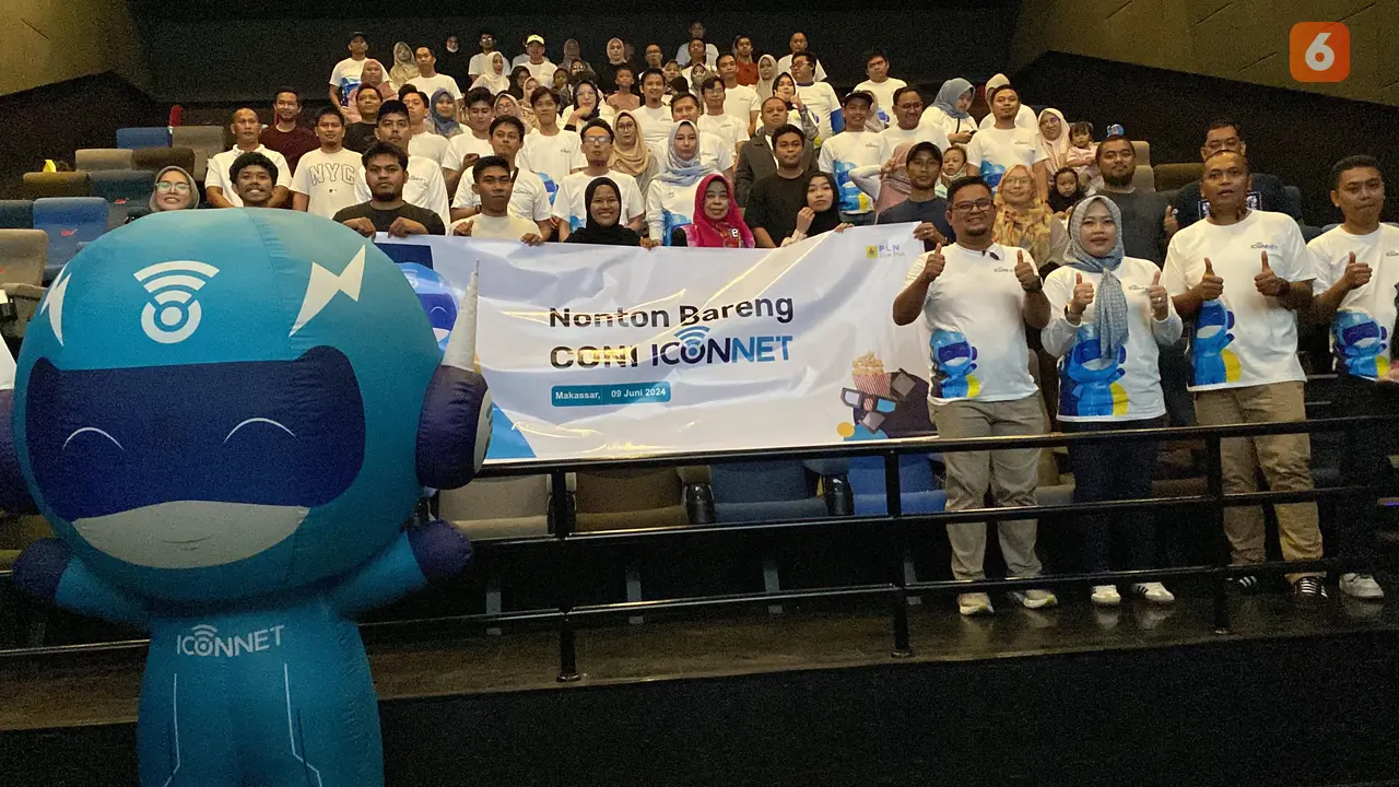 Nobar Coni Iconnet PLN Icon Plus (Liputan6.com/Fauzan)