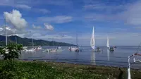 Ketika Para Pejabat Jadi Peserta Lomba Perahu Sandeq