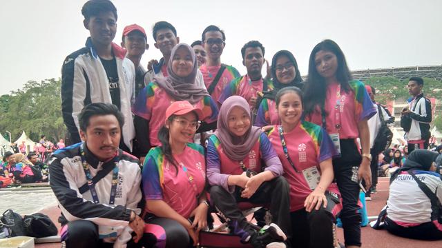 Ashila, salah seorang relawan Asian Para Games 2018