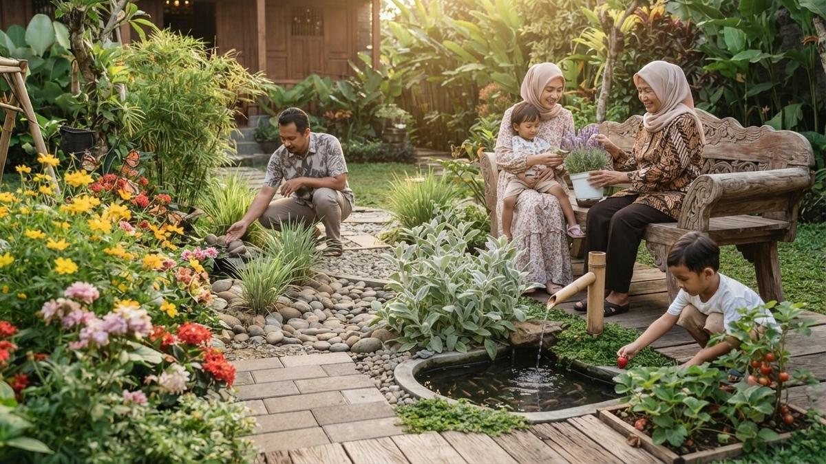 7 Manfaat Sensory Garden untuk Autisme, Ruang Terapi Alami yang Menenangkan