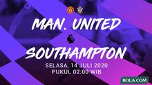 Premier League - Manchester United Vs Southampton (Bola.com/Adreanus Titus)