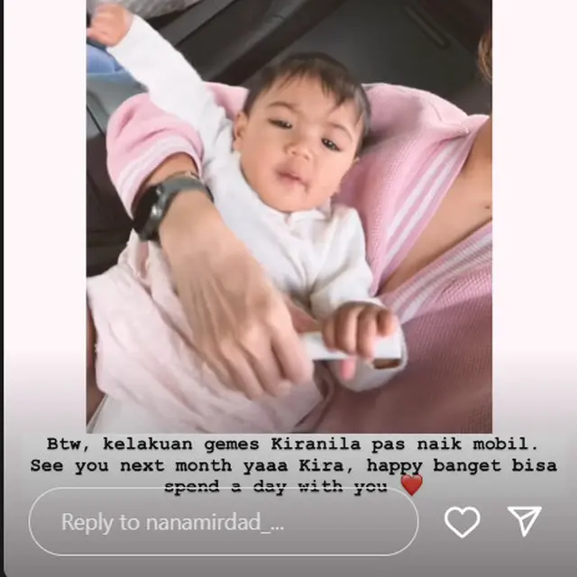 6 Potret Terbaru Baby Kiranila, Bayi yang Ditemukan Nana Mirdad di Semak-Semak