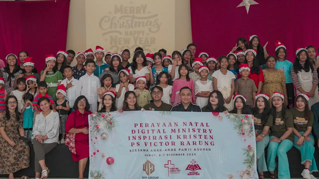 WH Group Jakarta, Digital Ministry dan Inspirasi Kristen Berbagi Berkat ke Anak Panti Asuhan