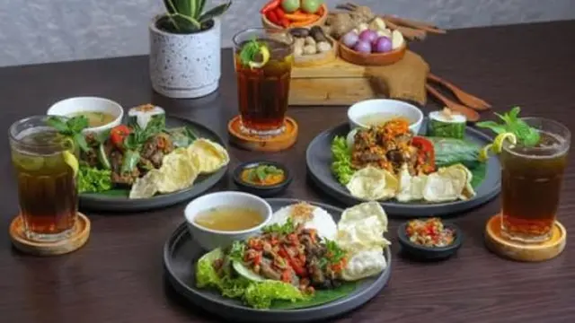 Berbagai menu Nusantara di Lemongrass Eatery & Playzone Seturan (instagram @lemongrass.seturan)