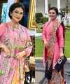 Bella Saphira Dibalut Kebaya Pink bak Barbie [Instagram/@bellasaphiraofficial]