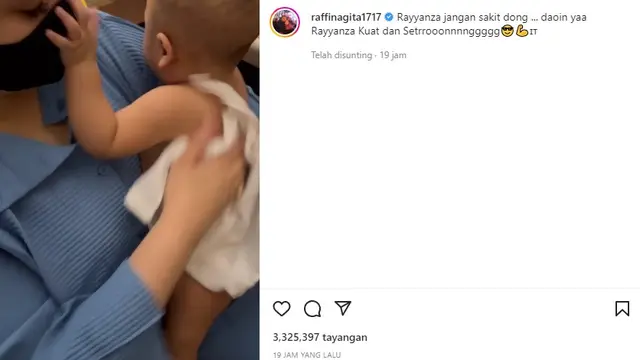 Raffi Ahmad - Nagita Slavina (Foto: Instagram/@raffinagita1717)