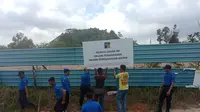 Program penertiban lahan terus dilaksanakan oleh BP Batam, salah satunya adalah pemasangan papan pemberitahuan pada alokasi lahan yang dilaksanakan pada Rabu (17/7/2019) siang.