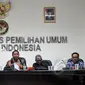 Badan Pengawas Pemilihan Umum (Bawaslu) menggelar diskusi dengan tema 'Tahapan Pencalonan Pilkada di Depan Mata, Bagaimana Kesiapan KPU, Bawaslu dan Pemerintah Daerah' di Gedung Bawaslu, Jakarta, Jumat (21/5/2015). (Liputan6.com/Yoppy Renato)