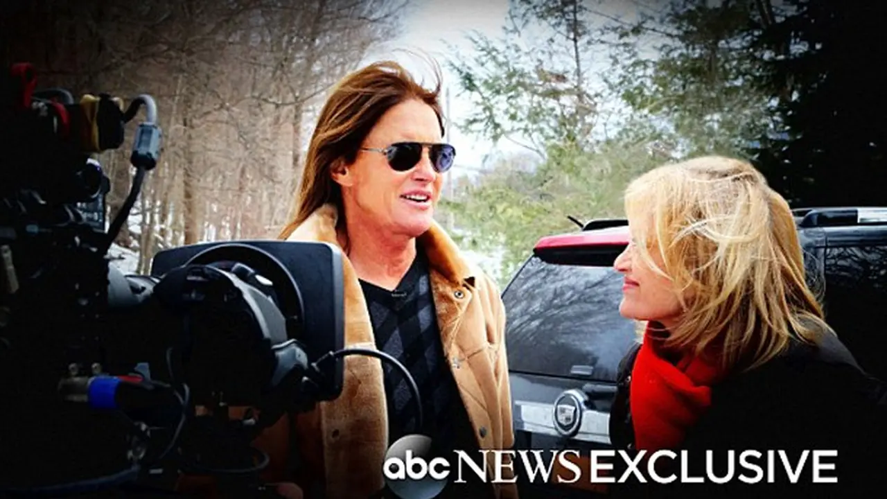 Bruce Jenner dan Diane Sawyer 