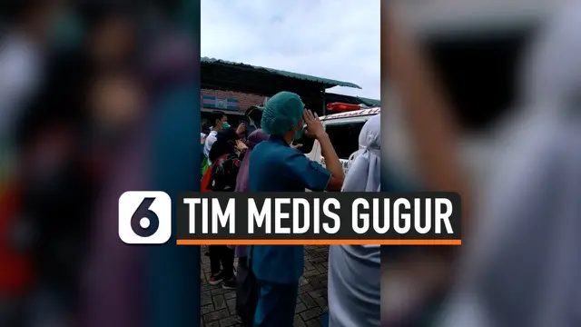VIDEO: Perawat Gugur Akibat Corona, 'Allahu Akbar' dan Isak Tangis Menggema