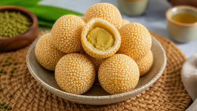 Resep Onde-onde Isi Kacang Ijo