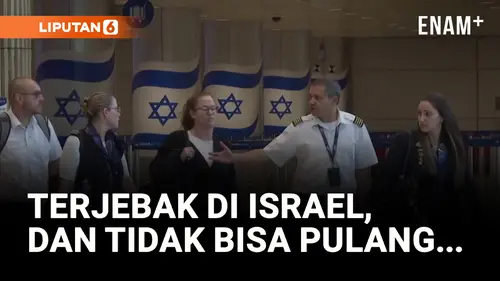VIDEO: Diserang Iran, Israel Tutup Bandara Internasional Utamanya!