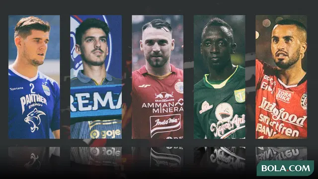 Trivia - 5 Pemain Brwa Nouri, Marko Simic, Matias Malvino, Makan Konate, Nick Kuipers