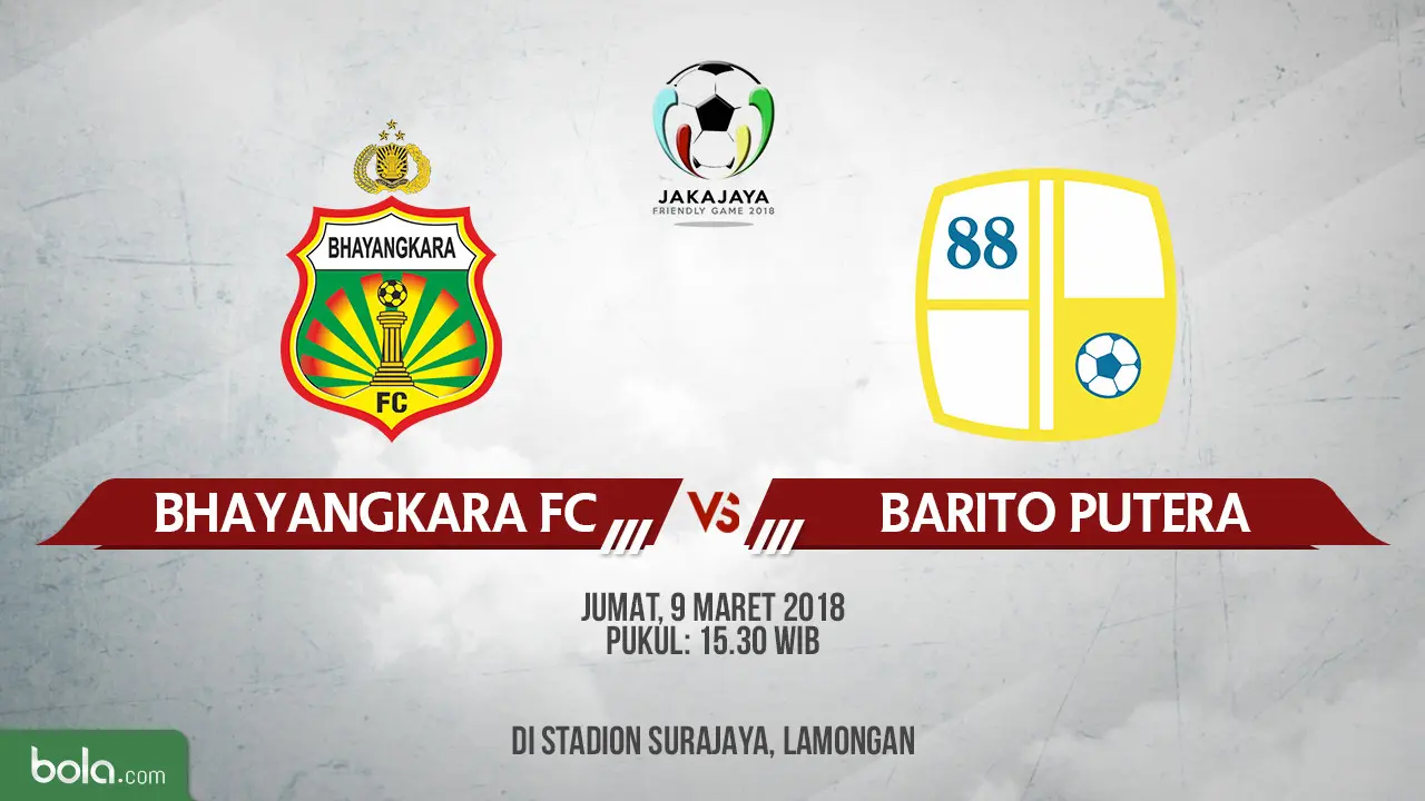 Bhayangkara FC Vs Barito Putera