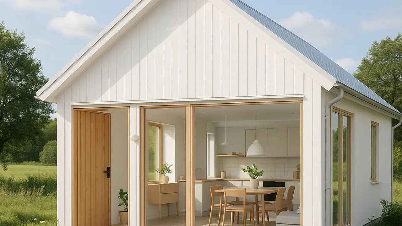 7 Model Rumah Sederhana tapi Indah di Desa dengan Gaya Modern, Estetik dan Bikin Betah (sumber:AI)