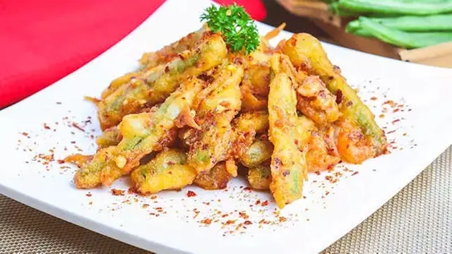 Resep buncis goreng telur asin. (dok. Cookpad @DapurKobe)