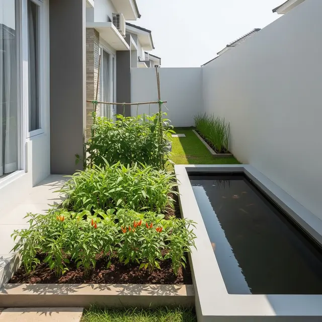 Desain Integrated Farming Minimalis yang Cocok untuk Rumah Type 36