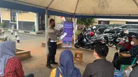 Pelatihan Bagi Pemohon SIM Di Satlantas Polresta Serkot. (Selasa, 01/11/2022). (Dokumentasi Polresta Serkot).