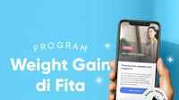 program Weight Gain dari Fita (dok: Fita)