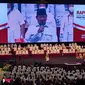 Ribuan kader Gerindra memadati SICC, Sentul, Bogor, Jumat (12/8/2022) menggelar Rapat Pimpinan Nasional (Rapimnas) 2022. (Foto: Achmad Sudarno/Liputan6.com).