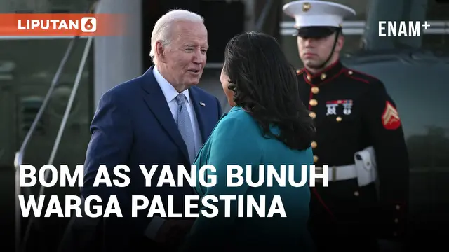 Joe Biden Akui Bom AS Telah Menewaskan Warga Palestina