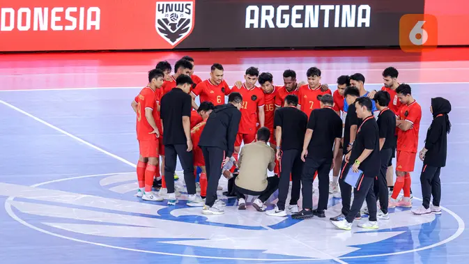 Sikap Tanpa Gentar Skuad Futsal Garuda Tantang Lawan Raksasa