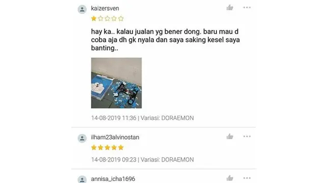 5 Ulasan Pembeli Kasih Bintang 1 Ini Bikin Geregetan