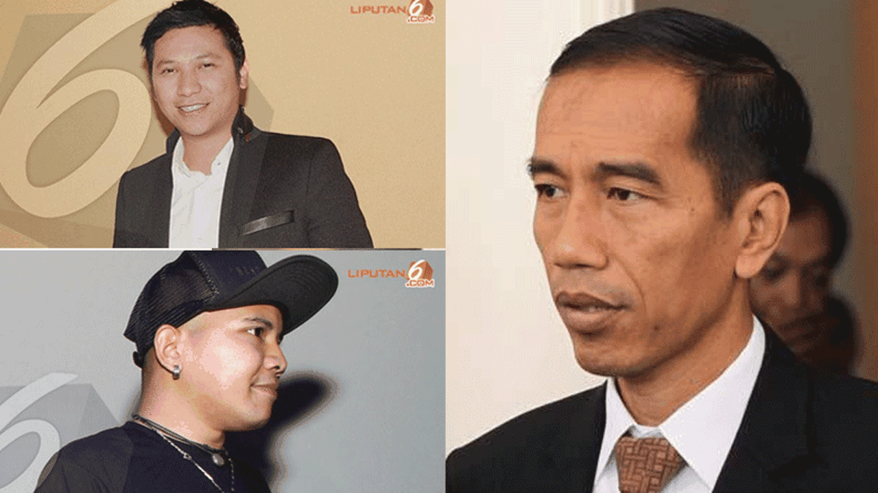 Jokowi-Gading Marten-Cella KotaK