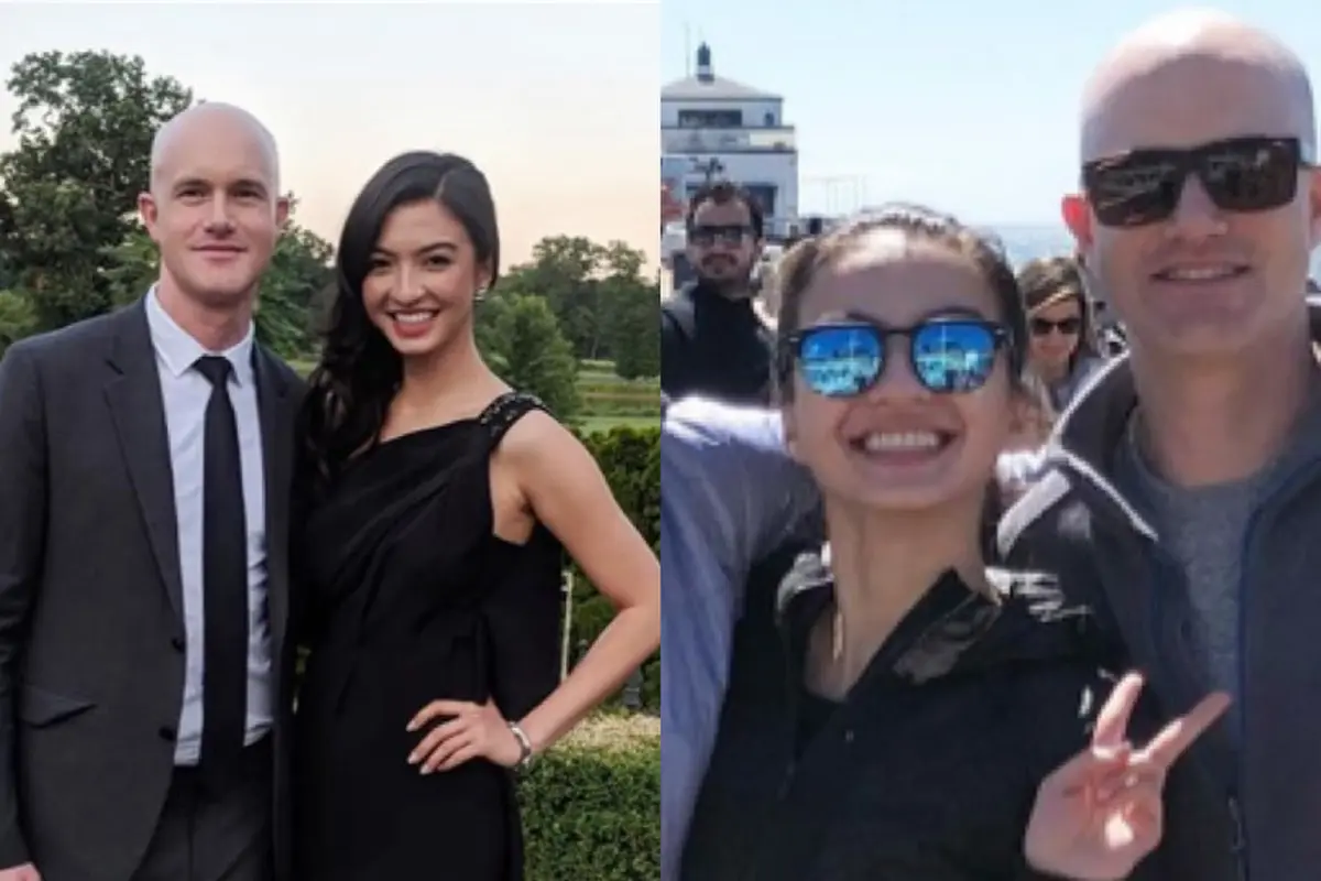 Tampilan Raline Shah saat Foto Bersama Brian Armstrong