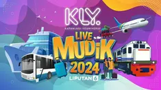 Arus mudik di ruas Tol Jakarta-Cikampek (Japek) terpantau ramai lancar pada H-4 Lebaran 2024 atau pada Sabtu, 6 April 2024.