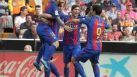 Barcelona vs Valencia (REUTERS/Heino Kalis)