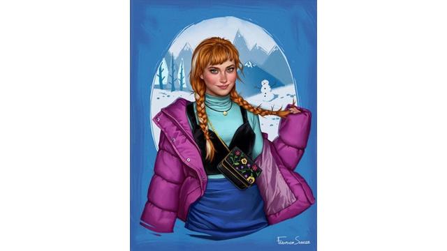 6 Ilustrasi Tokoh Disney yang Diubah Jadi Karakter Video Game, Tampak Nyata