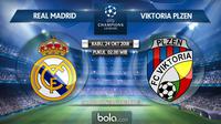 Liga Champions 2018 Real Madrid Vs Viktoria Plzen (Bola.com/Adreanus Titus)