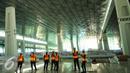 Terminal Terminal 3 Ultimate Bandara Internasional Soekarno Hatta mengusung konsep modern ini akan menggunakan berbagai teknologi baru yang ramah lingkungan, Tangerang, Banten, Rabu (27/1/2016). (Liputan6.com/Faisal R Syam)  