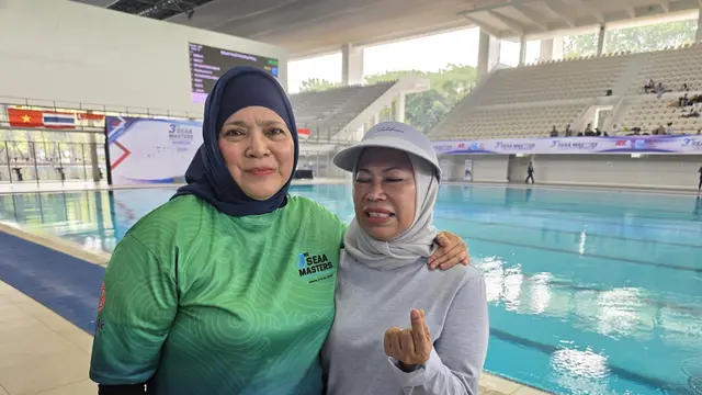 Ketua IWABRI, Linda Hery Gunardi turut hadir di pembukaan SEAA Masters 2026.