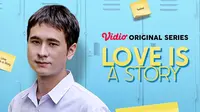 Jerome Kurnia berperan sebagai Tristan dalam Vidio Original Series Love is a Story