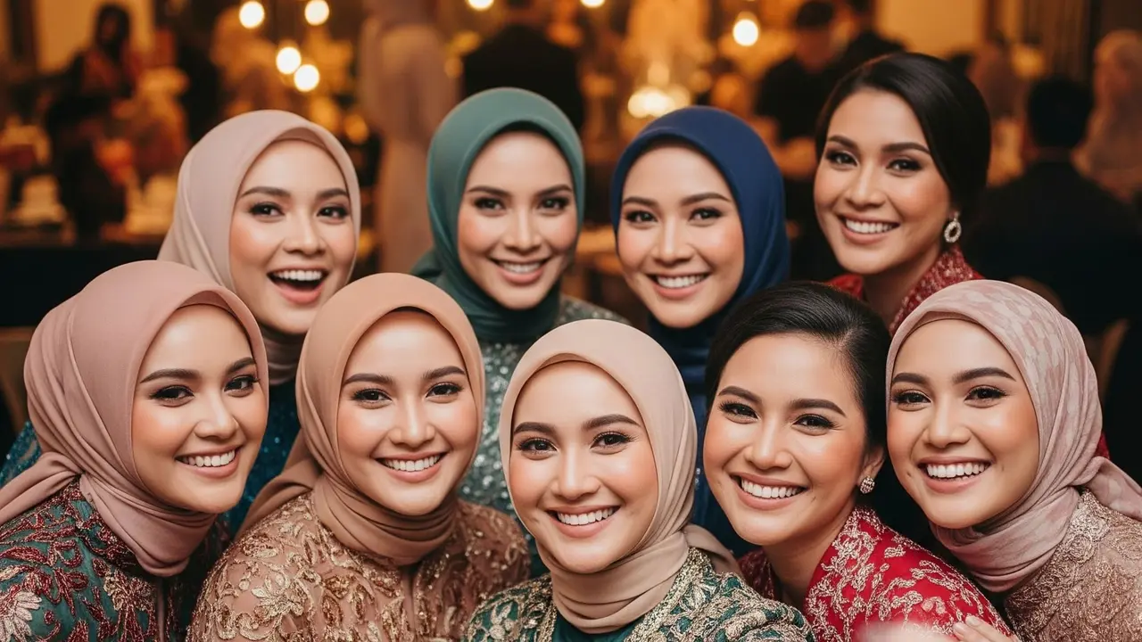 Rekomendasi Model Baju Gamis Pesta Mewah dan Elegan