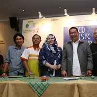 Eco Music Camp merupakan sebuah pagelaran yang menggabungkan unsur musik dan lingkungan.  (Galih W. Satria/Bintang.com)