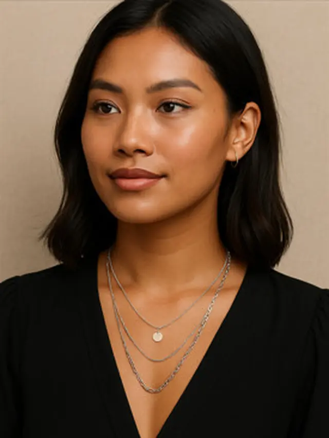 Model Kalung 925 (Image by ChatGPT)