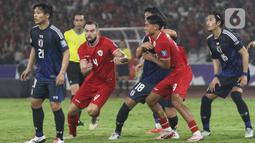 Bermain di hadapan pendukung sendiri, skuad Garuda harus menelan pil pahit kekalahan. (Liputan6.com/Angga Yuniar)