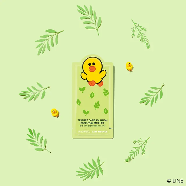 Review Sheet Mask Varian Tea Tree Edisi Kolaborasi Mediheal dan LINE