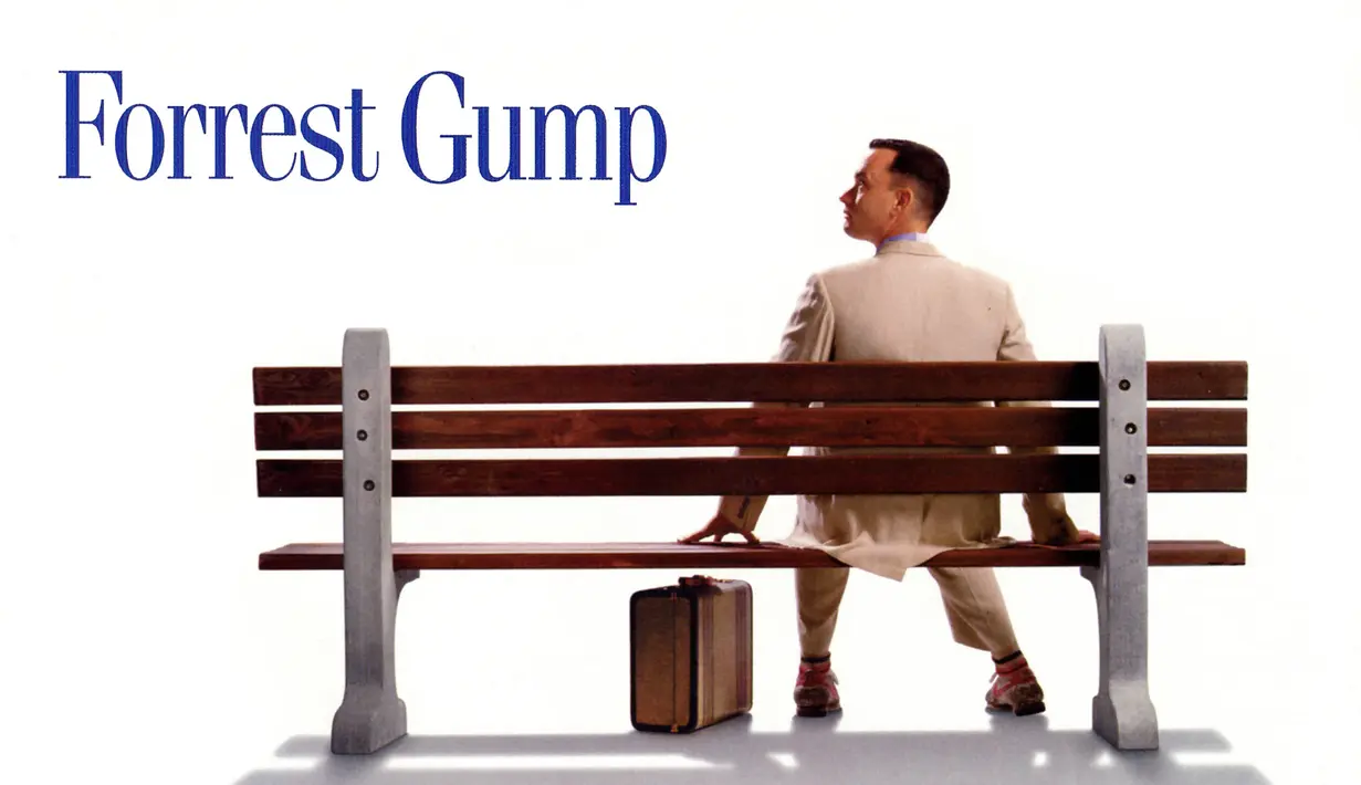 Film Forrest Gump mengajarkan kita tentang arti hidup. Dari mana, akan kemana, di mana mulainya dan ke mana ujungnya, dan yang paling penting adalah prosesnya. (foto: uncouthmarie.wordpress.com)