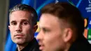 Kalah dua gol tanpa balas di De Kuip Arena pada leg pertama pekan lalu, Robin van Persie percaya masih ada harapan bagi timnya untuk membalikkan keadaan. (AFP/Piero Cruciatti)